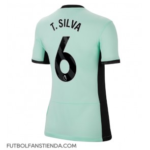 Chelsea Thiago Silva #6 Tercera Equipación Mujer 2023-24 Manga Corta